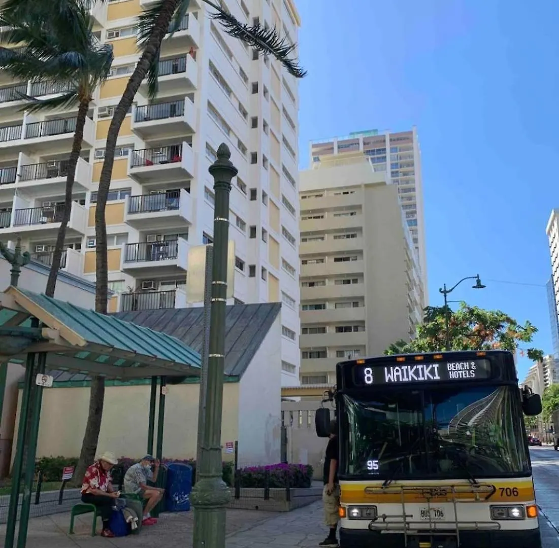 Cozy 2Beds,2Baths, Free Parking At Waikiki Beach Honolulu Appartamento